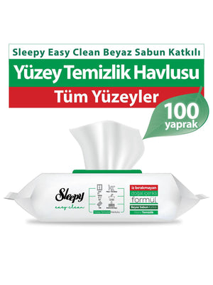 Sleepy Yüzey Temizlik Havlusu 100 Adet