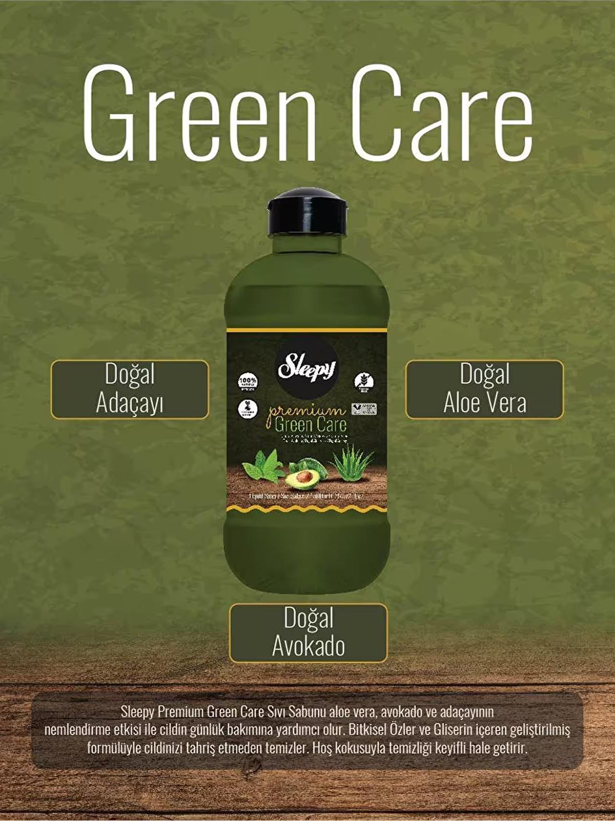Sleepy Premium Green Care Serisi Sıvı Sabun 1500 ml