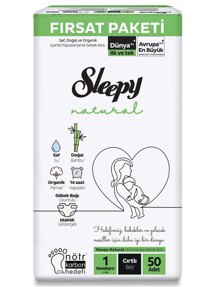 Sleepy Natural Fırsat Nborn 50'li