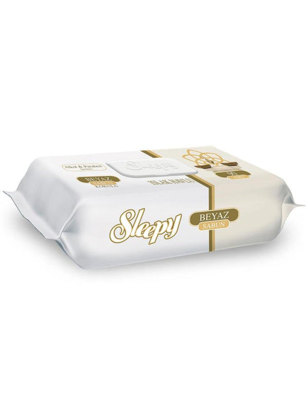 Sleepy Beyaz Sabun Kokulu 90 Yaprak 4'lü Paket Islak Mendil