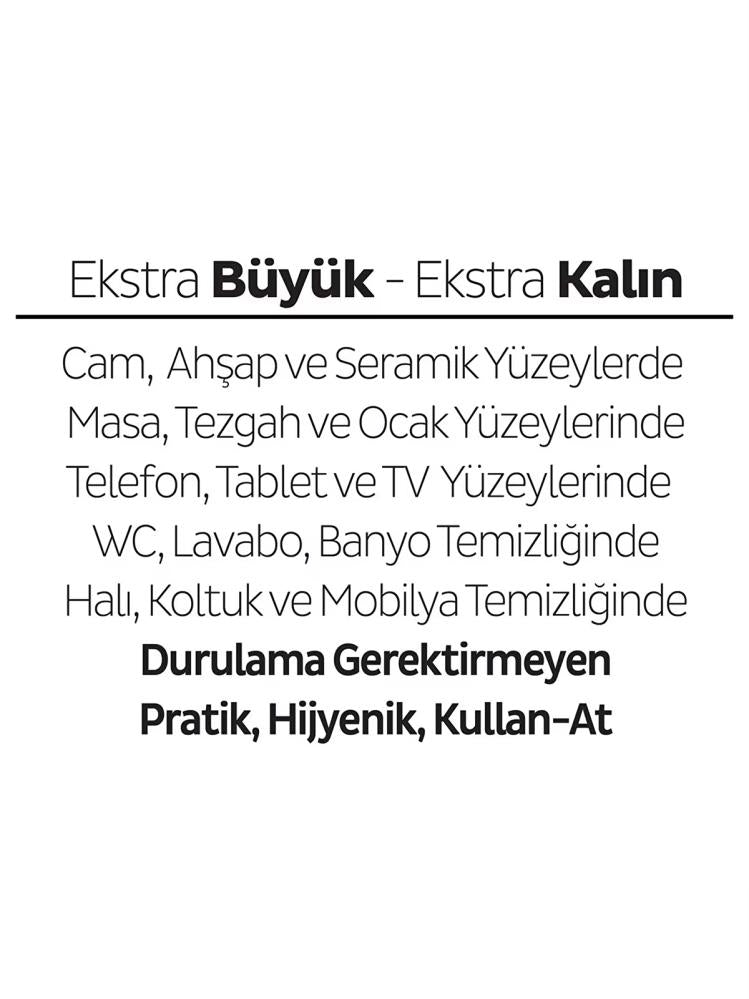 Sleepy Yüzey Temizleme Havlusu Lilyum Buketi 100 Yaprak