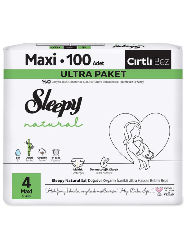 Sleepy Natural Ultra Maxi 100 adet