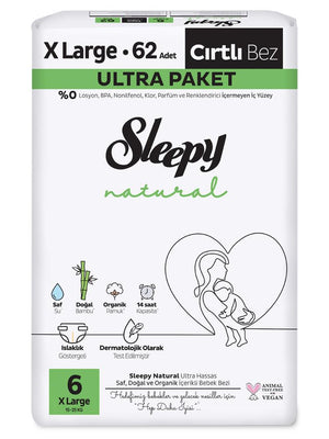 Sleepy Natural Ultra Xl 62 adet