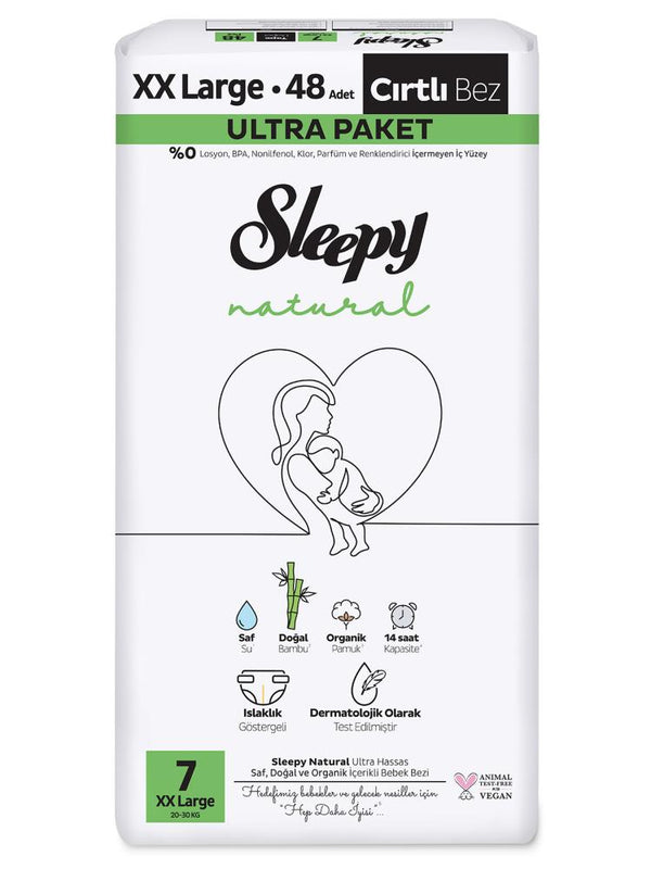 Sleepy Natural Ultra Xxl 48 adet