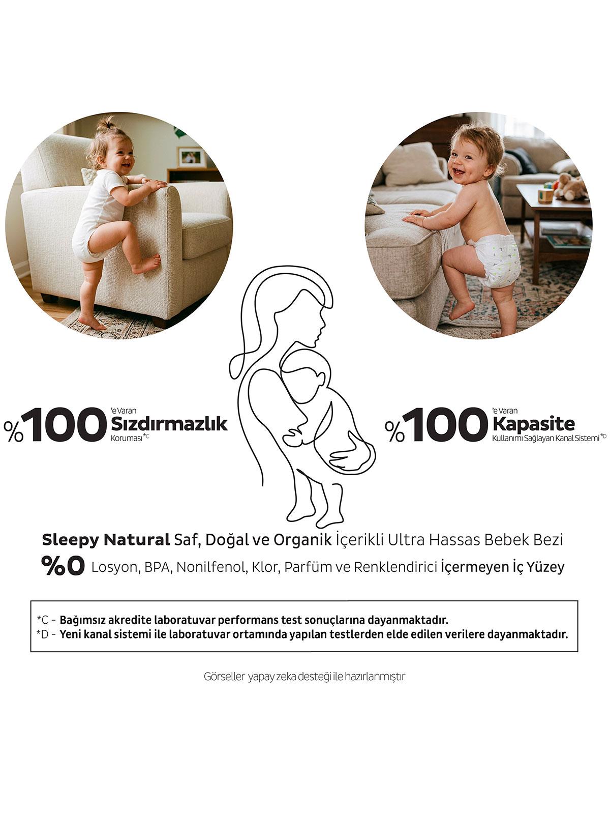 Sleepy Natural Double Soft Ultra Külot Xl 62