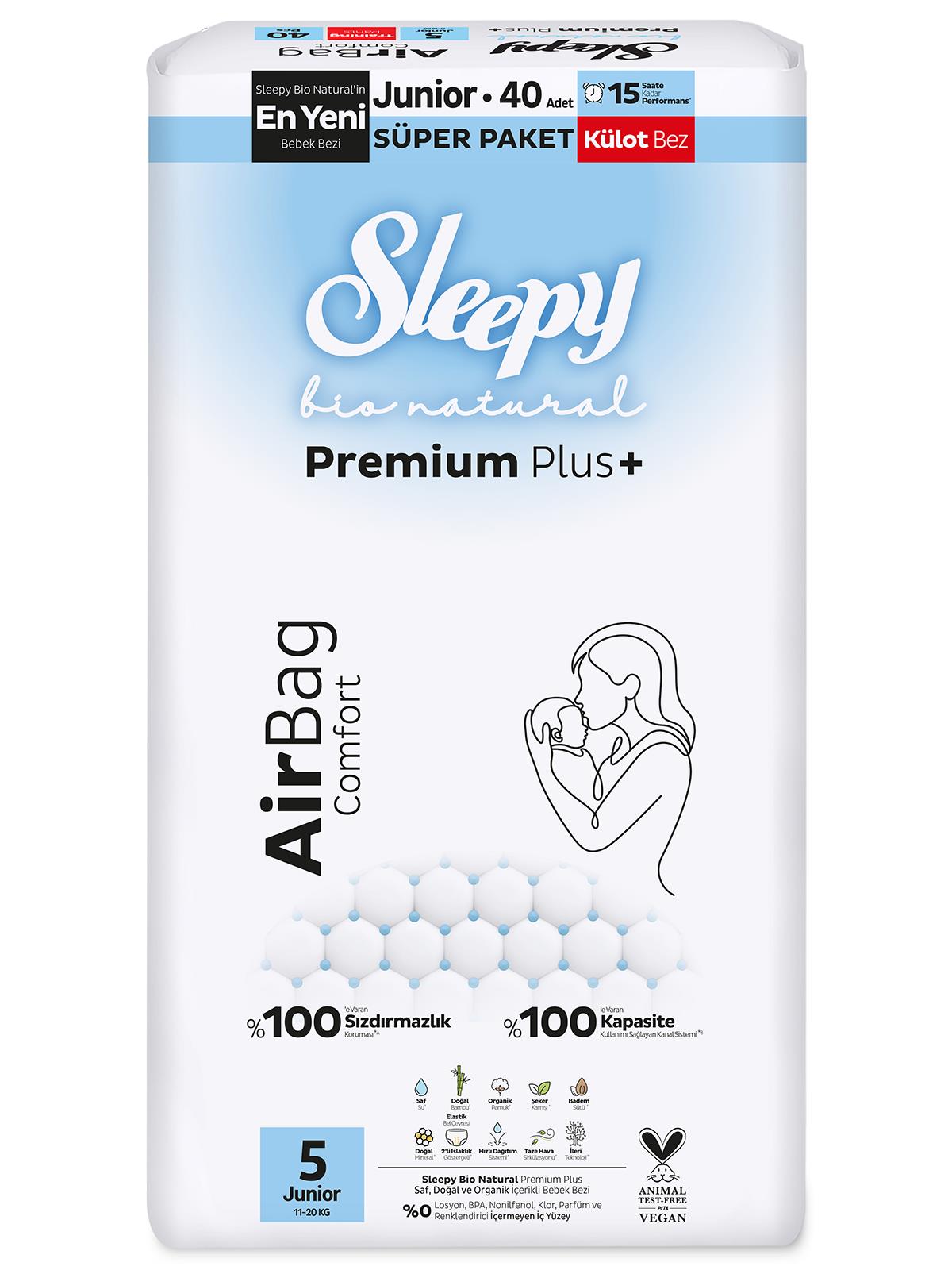 Sleepy Bio Aırbag Süper Klt Junıor 40