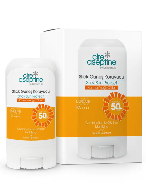 Cire Aseptine Stick Güneş Koruyucu Karma / Yağlı Ciltler 17 gr
