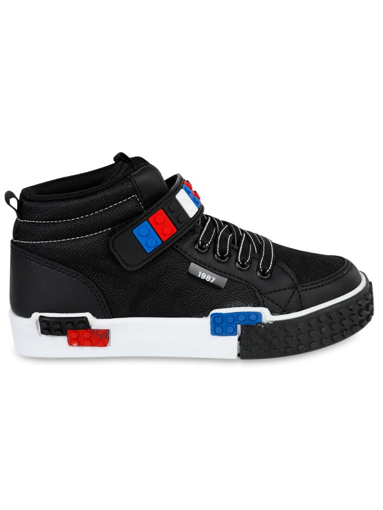 Mpone Ft Sports Casual Erkek Çocuk Spor Ayakkabı 31-35 Numara - Siyah