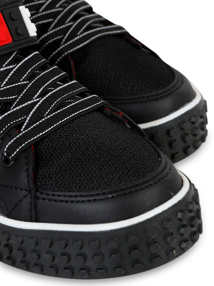 Mpone Ft Sports Casual Erkek Çocuk Spor Ayakkabı 31-35 Numara - Siyah