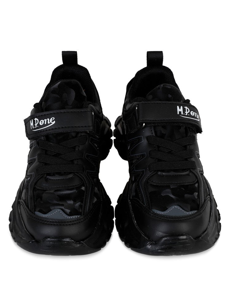 Mpone Ft Sports Casual Erkek Çocuk Spor Ayakkabı 31-35 Numara - Siyah