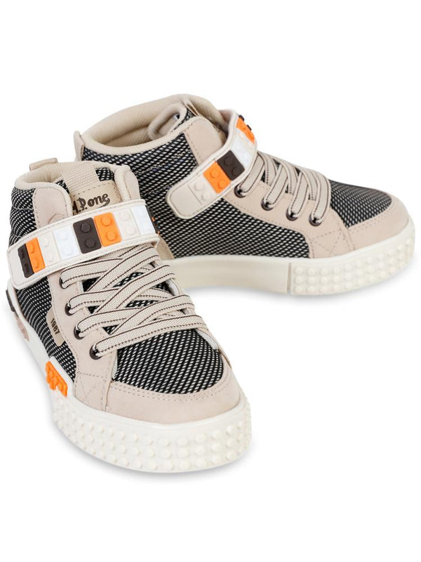 Mpone Ft Sports Casual Erkek Çocuk Spor Ayakkabı 31-35 Numara - Bej