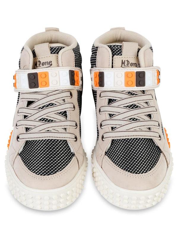 Mpone Ft Sports Casual Erkek Çocuk Spor Ayakkabı 31-35 Numara - Bej