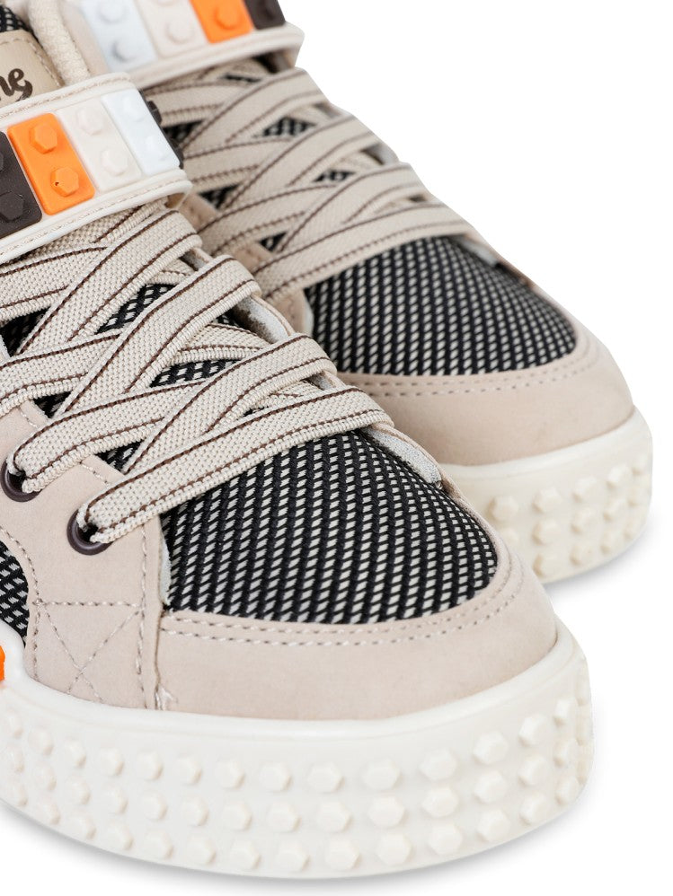 Mpone Ft Sports Casual Erkek Çocuk Spor Ayakkabı 31-35 Numara - Bej