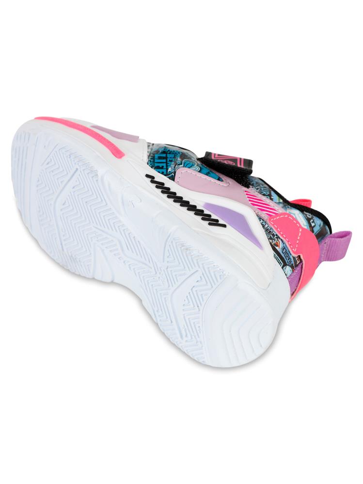 Mpone Pt Sports Casual Kız Çocuk Spor Ayakkabı 26-30 Numara - Siyah