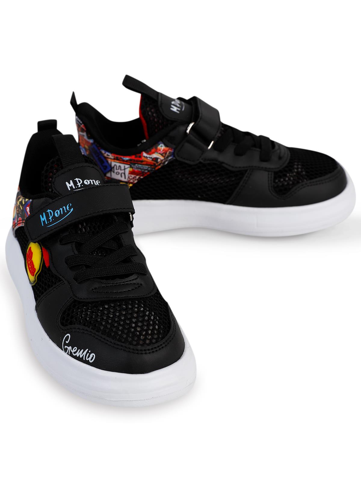 Mp Erkek Çocuk Spor Ayakkabı 31-35 Numara - Siyah
