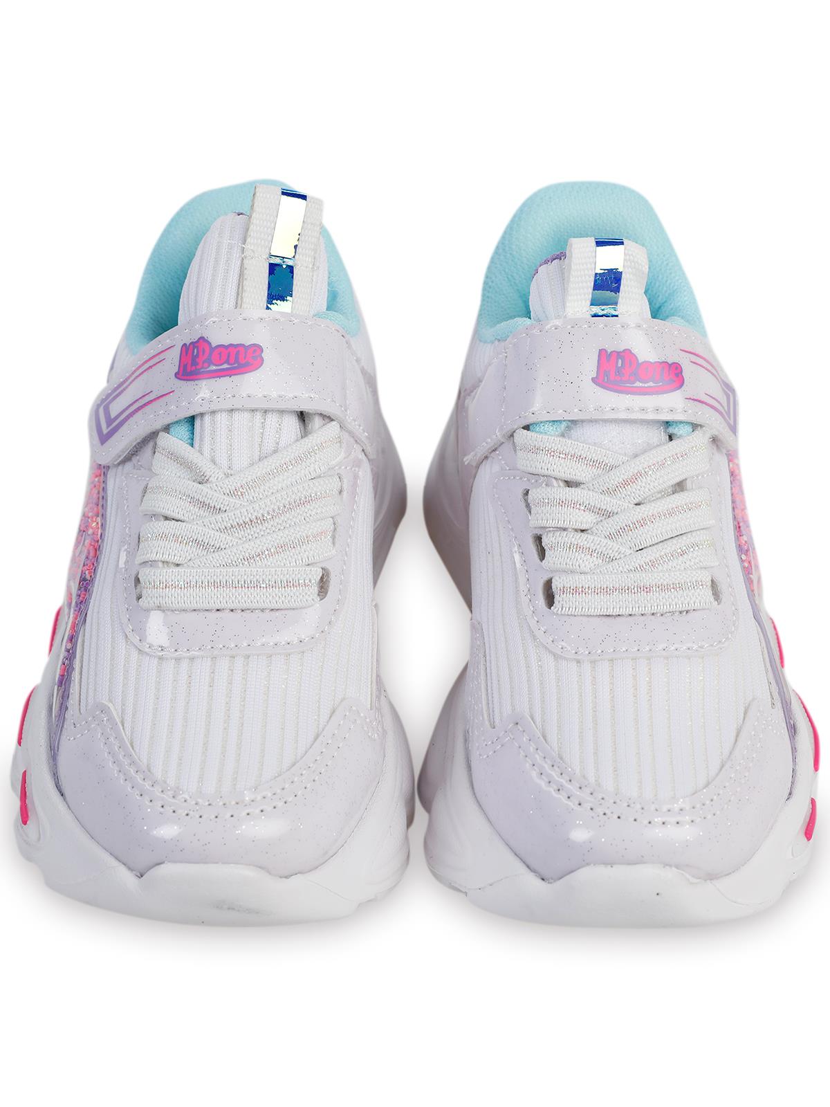 Mp Kız Çocuk Spor Ayakkabı 26-30 Numara - Beyaz