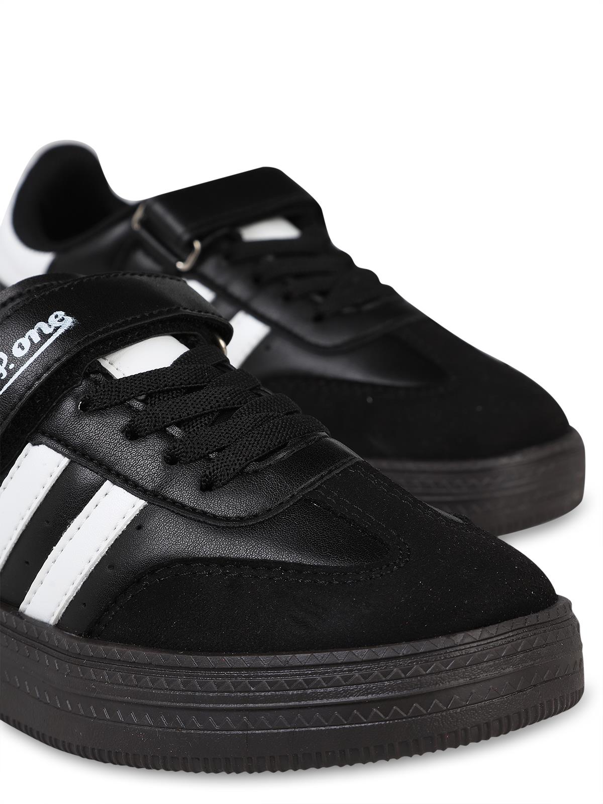 MP Erkek Çocuk Spor Ayakkabı 31-35 Numara - Siyah