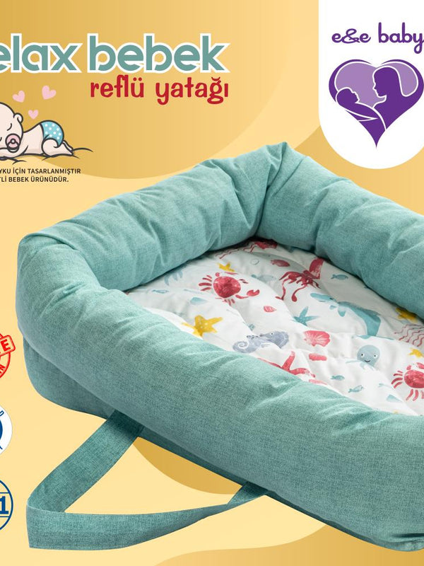 E&E Baby Masajlı Relax Pilli Bebek Reflü Yatağı