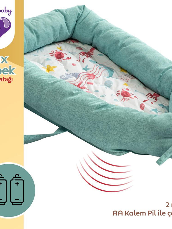E&E Baby Masajlı Relax Pilli Bebek Reflü Yatağı