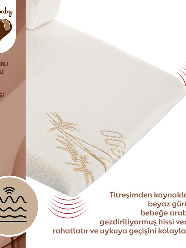 E&E Baby Masajlı Bambu Reflü Yatağı
