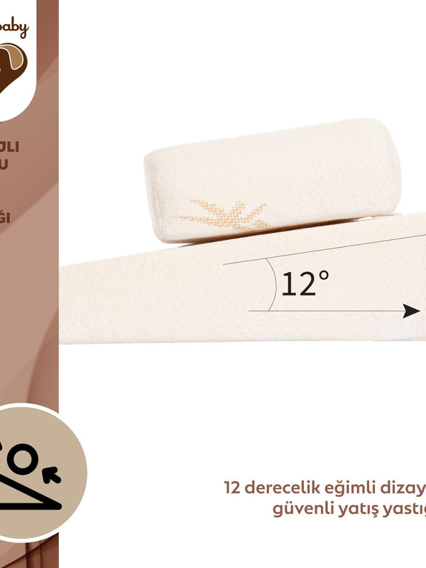 E&E Baby Masajlı Bambu Reflü Yatağı