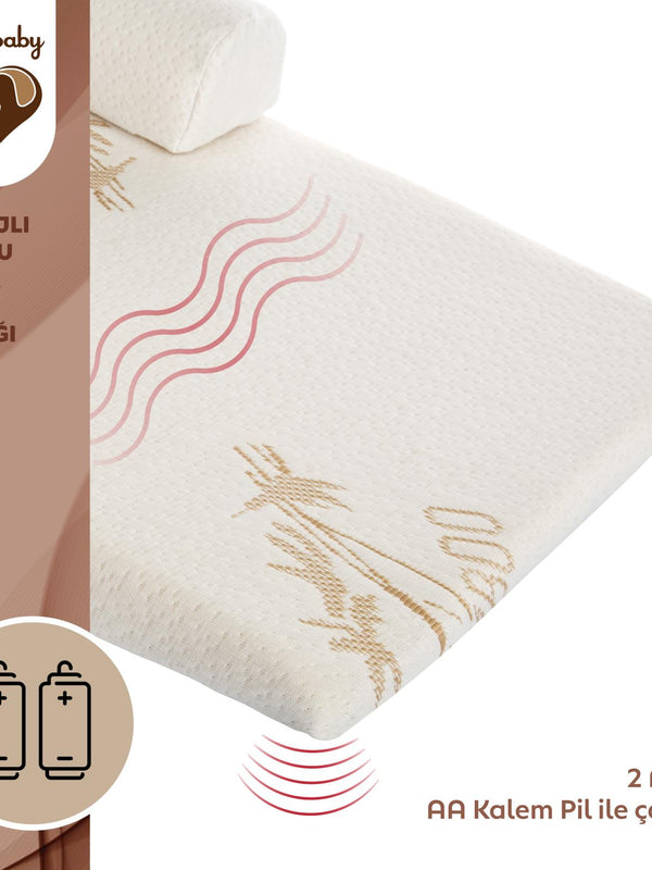 E&E Baby Masajlı Bambu Reflü Yatağı