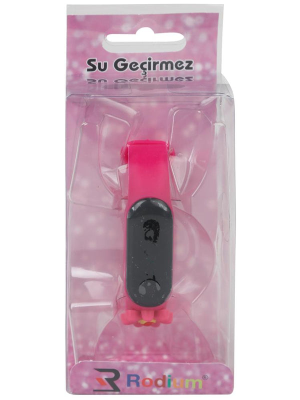 Rodium Led Çocuk Saat - Fusya