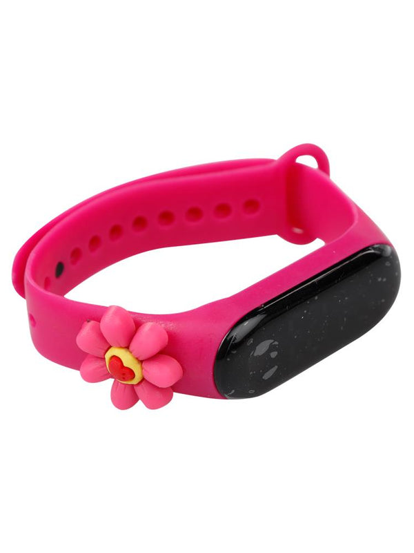 Rodium Led Çocuk Saat - Fusya