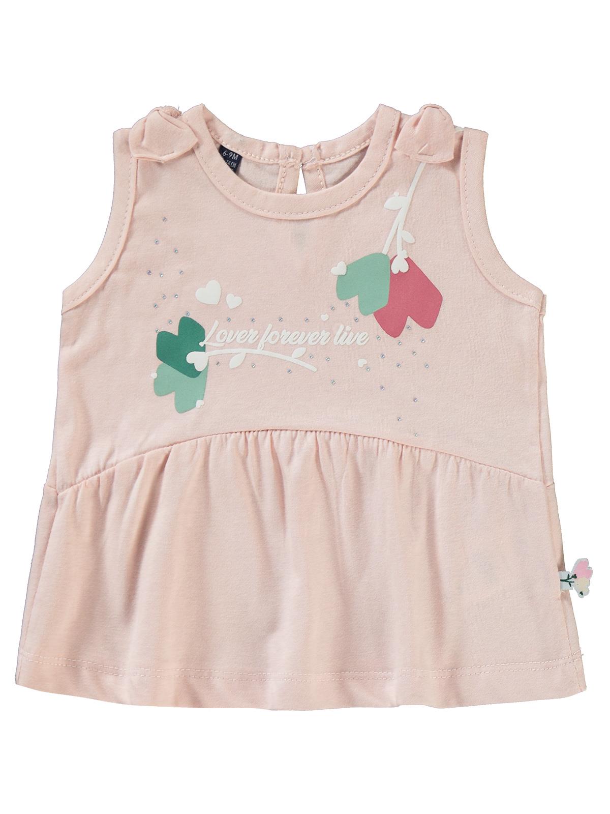 Miniworld Lover Şortlu 6-18 Ay Takım - Pudra