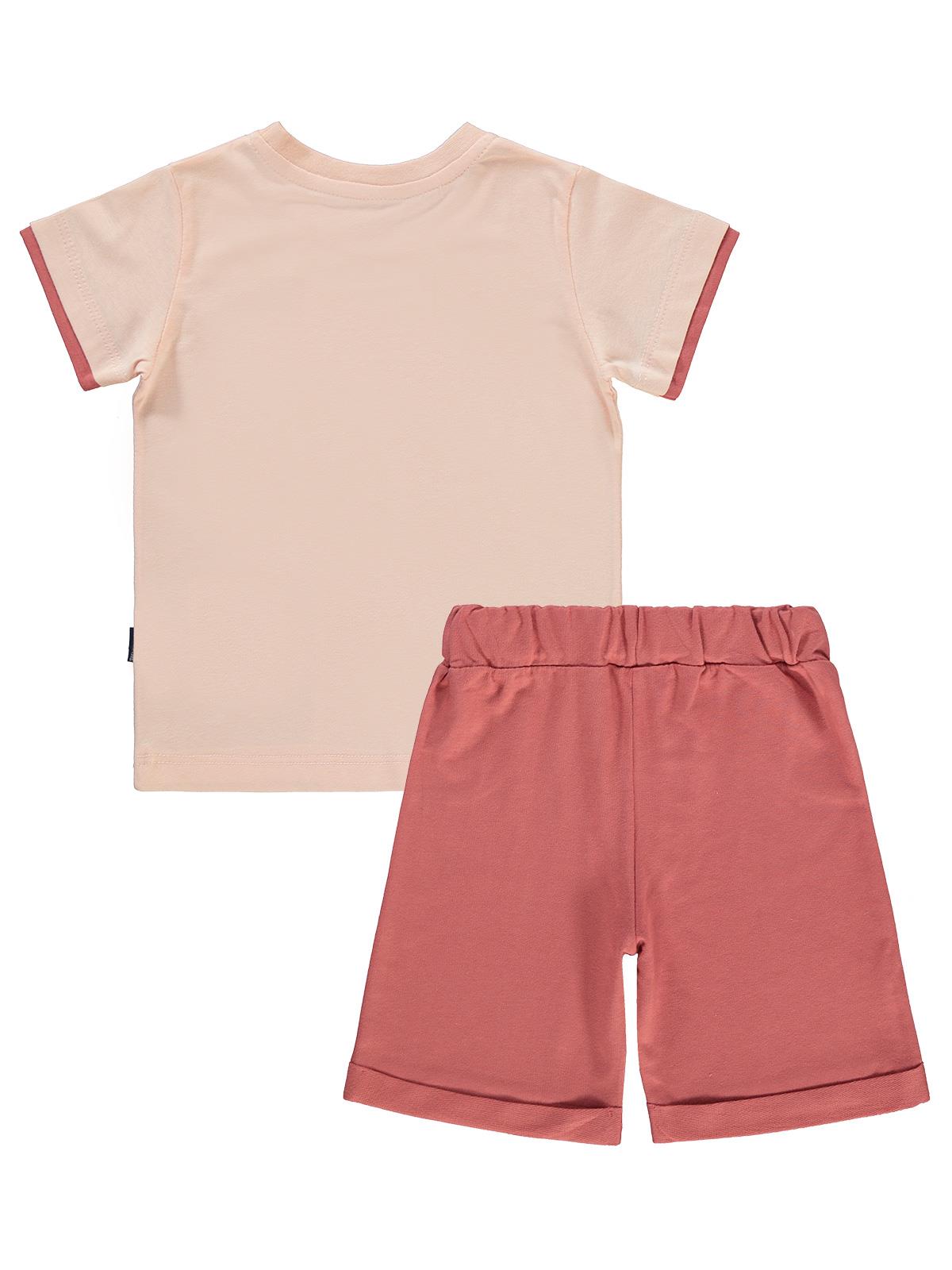 Miniworld Shade Şortlu Takım 3-6 Yaş Takım - Pudra