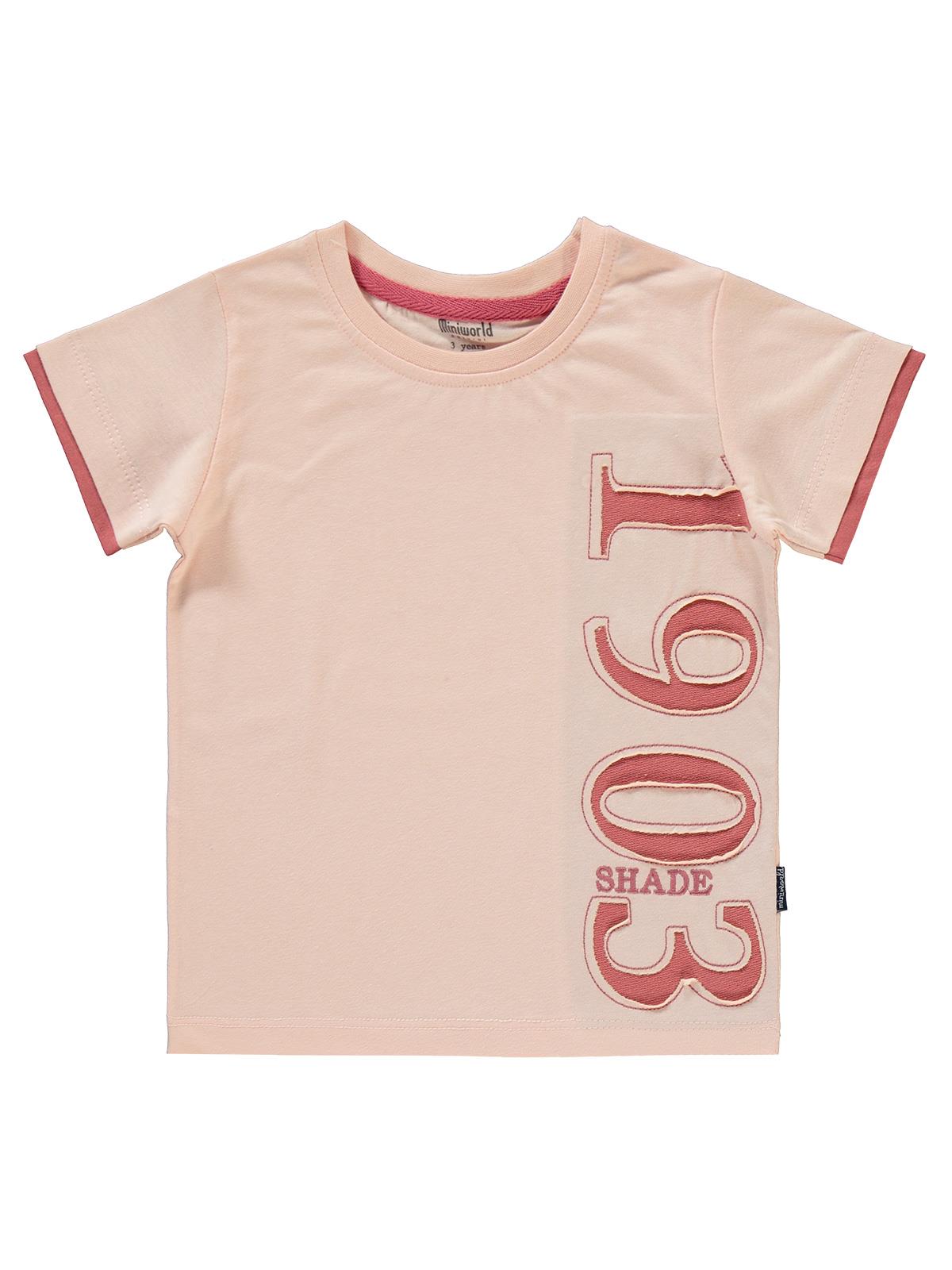 Miniworld Shade Şortlu Takım 3-6 Yaş Takım - Pudra