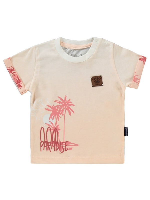 Miniworld Surfer's Şortlu 6-18 Ay Takım - Pudra