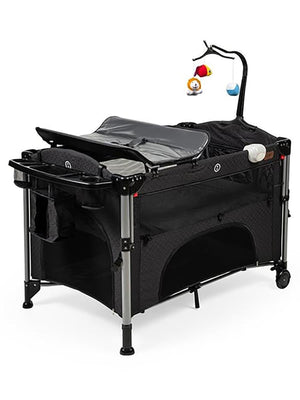 Baby2Go Pelican Anne Yanı Oyun Parkı 70x110 - Siyah