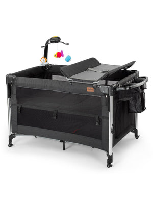 Baby2Go Luna Otomatik Anne Yanı Oyun Parkı 70x110 Cm - Siyah