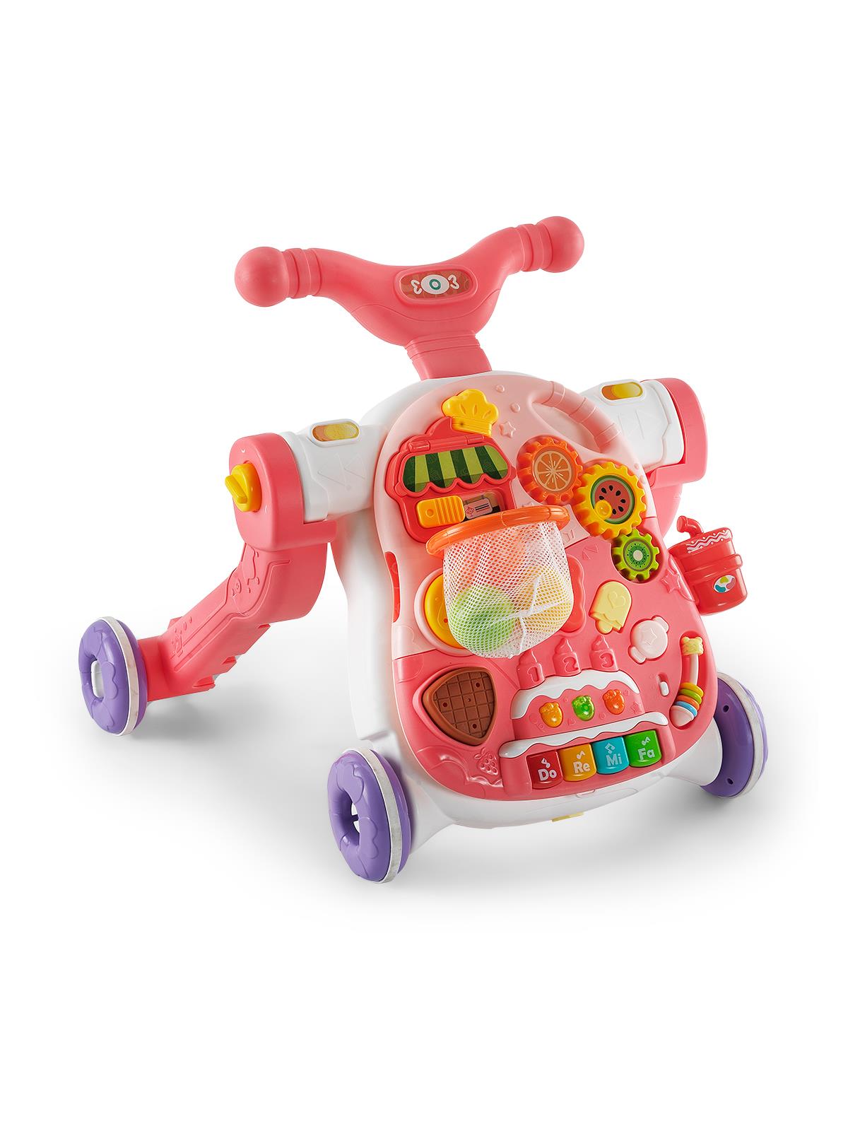 Baby2Go 5'i 1 Arada Çok Fonksiyonlu Yürüteç - Pembe
