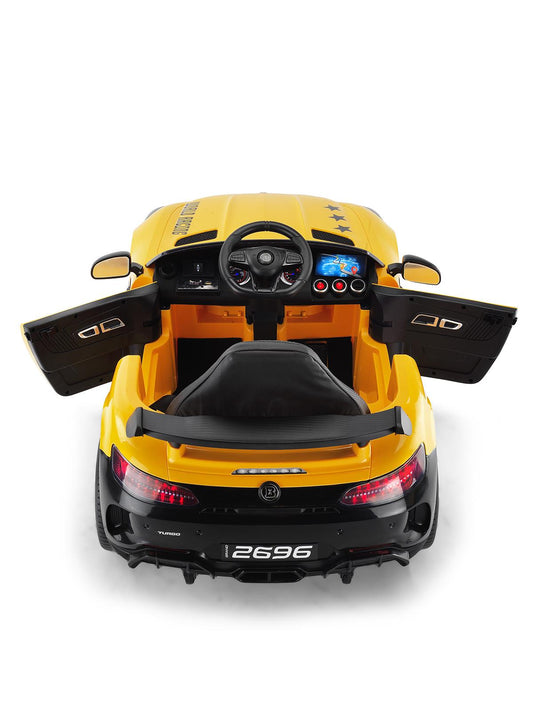Baby2Go Grand 12V Akülü Araba - Sarı