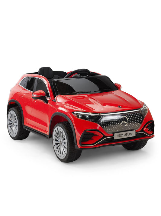 Baby2Go Mercedes EQS Suv 12V Lisanslı Akülü Araba - Kırmızı