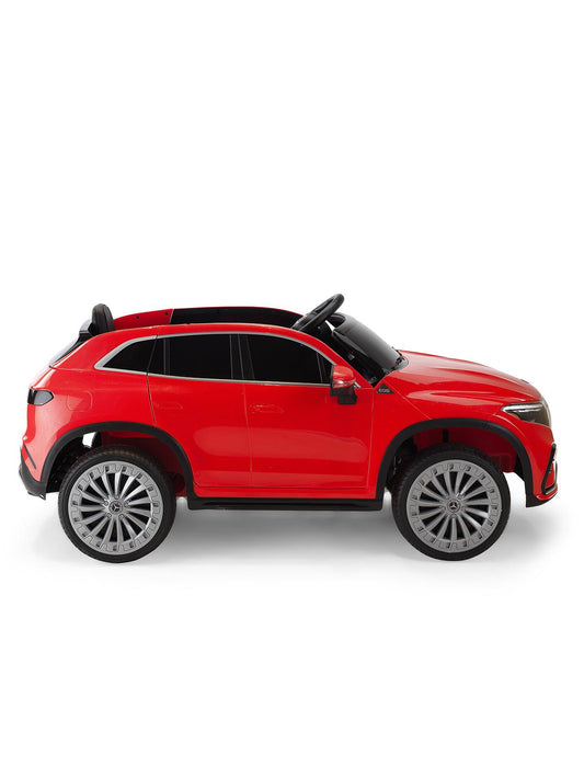 Baby2Go Mercedes EQS Suv 12V Lisanslı Akülü Araba - Kırmızı