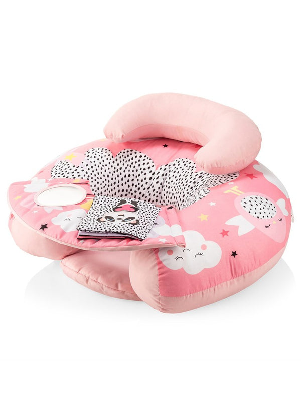 Wellgro Dreamy Cat Sırt Destekli Yer Minderi - Pembe