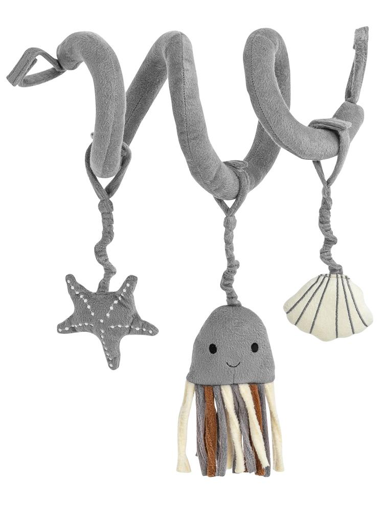 Wellgro Sarmal PusetBebek Arabası Oyuncağı - Gri