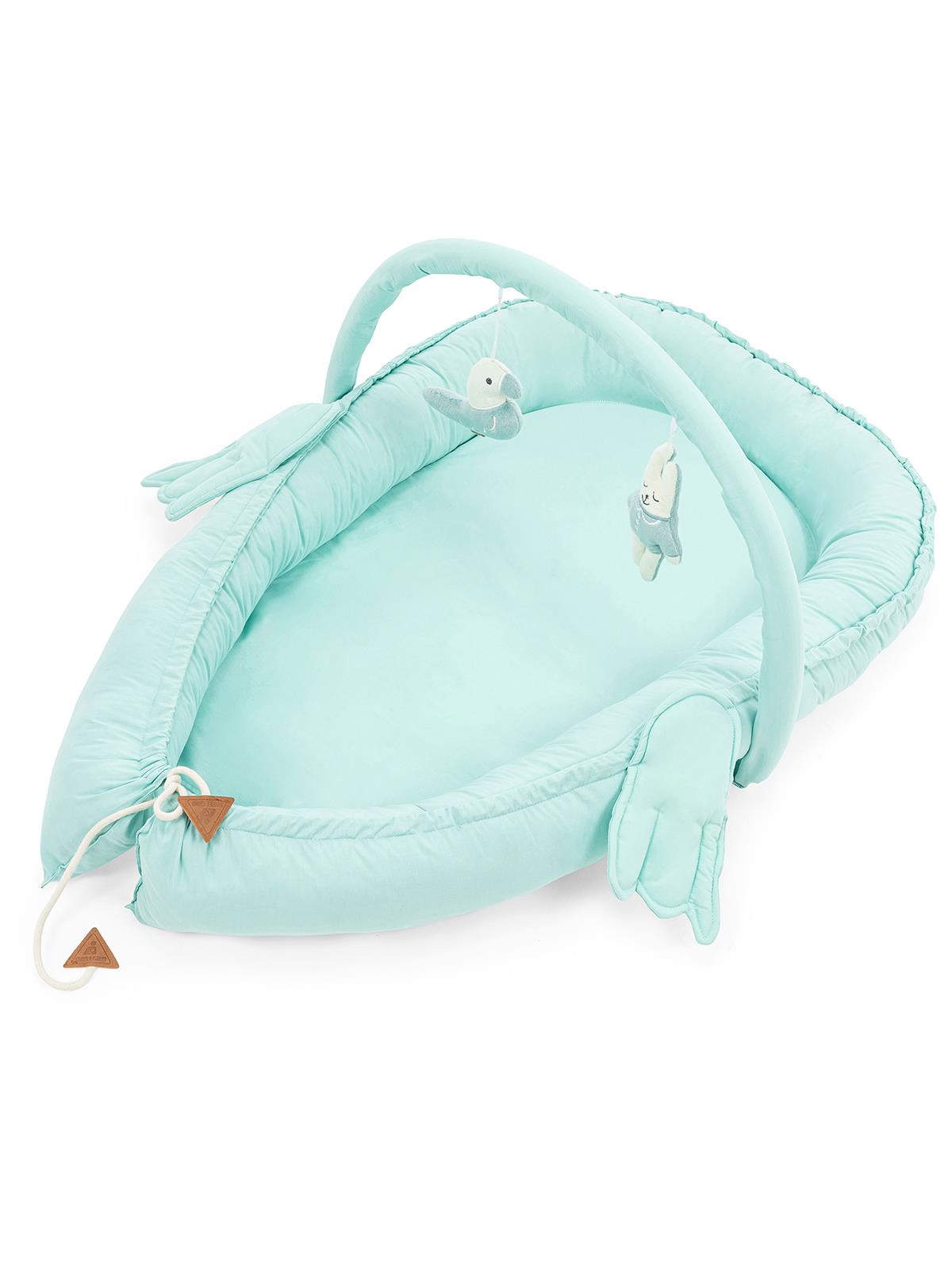 Wellgro Melek Kanatlı Oyuncak Barlı Anne Yanı Babynest - Yeşil