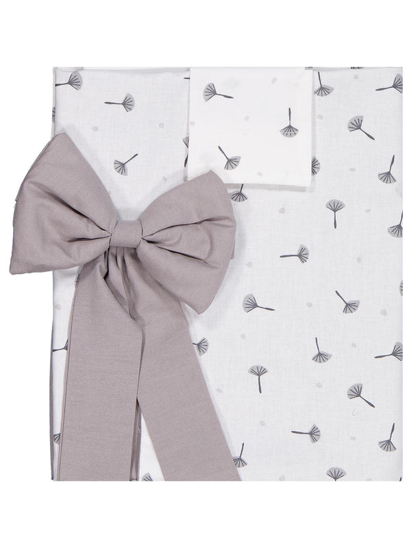 Wellgro Lüks Çift Katlı Poplin Puset Örtüsü - Gri