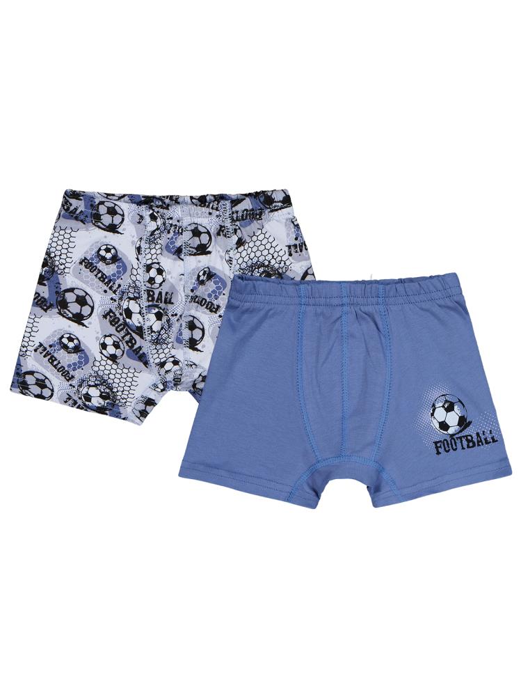 Domi Kids Football  2-8 Yaş Erkek Çocuk 2'li Boxer
