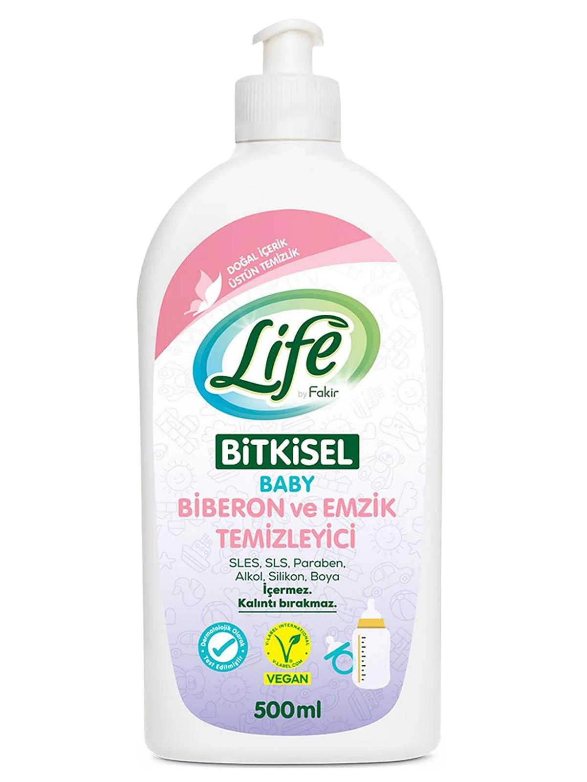 Fakir Bitkisel Bebek Biberon ve Emzik Temizleyici 500 Ml – Civilim.com