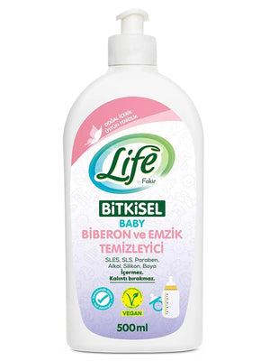 Fakir Bitkisel Bebek Biberon ve Emzik Temizleyici 500 Ml