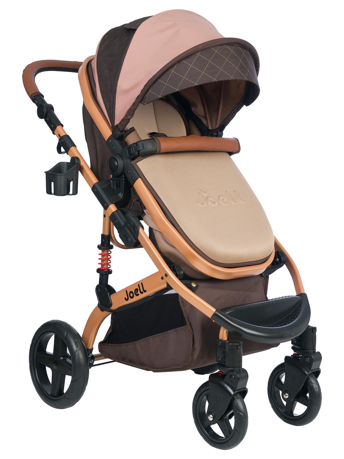 Joell Truva Travel Sistem Bebek Arabası - Kahverengi