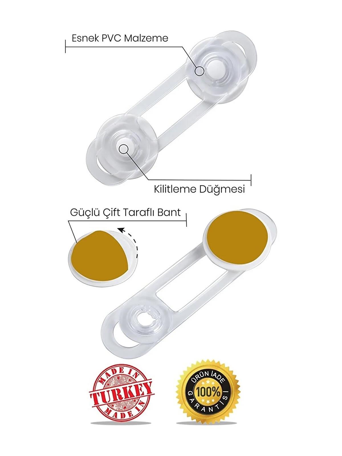 İdeal Baby Mini Çok Amaçlı Kilit 10'lu