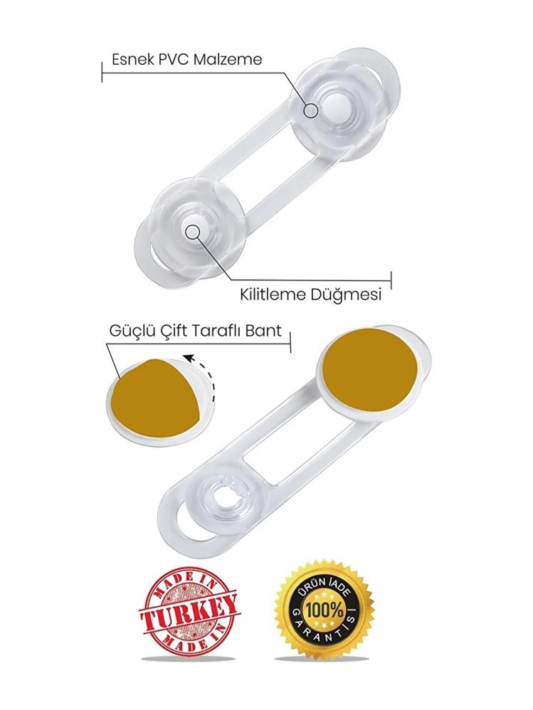 İdeal Baby Mini Çok Amaçlı Kilit 10'lu