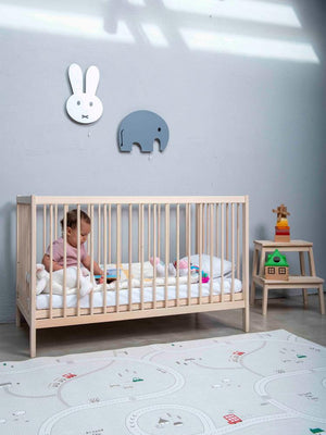 Kukka Doğal Ahşap 3 Kademeli Beşik 60x120cm