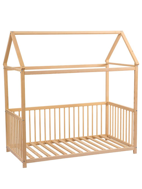 Kukka Doğal Ahşap Montessori Yatak 70x140 cm